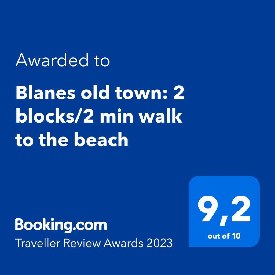 Blanes Old Town: 2 Blocks/2 Min Walk To The Beach Экстерьер фото